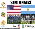 Полуфинал Копа Америка Сентенарио 2016, США против Аргентины
